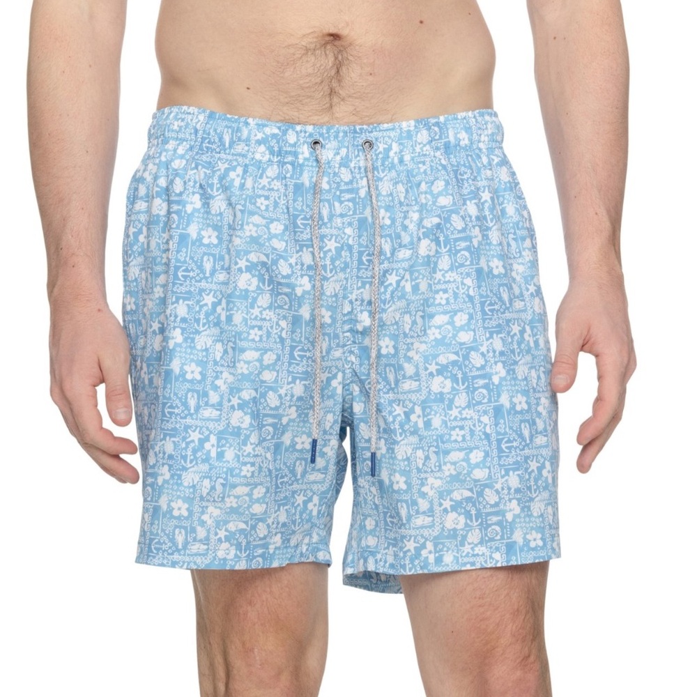RAINFOREST Heritage Blue Swim Trunks - M